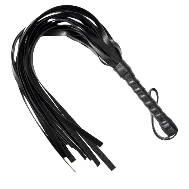 45cm Erotic Small Whip with Fetish BDSM Bondage Handle Horse Lash Accessories for Couple Spanking Adult Sex Toys