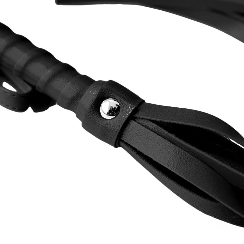 45cm Erotic Small Whip with Fetish BDSM Bondage Handle Horse Lash Accessories for Couple Spanking Adult Sex Toys