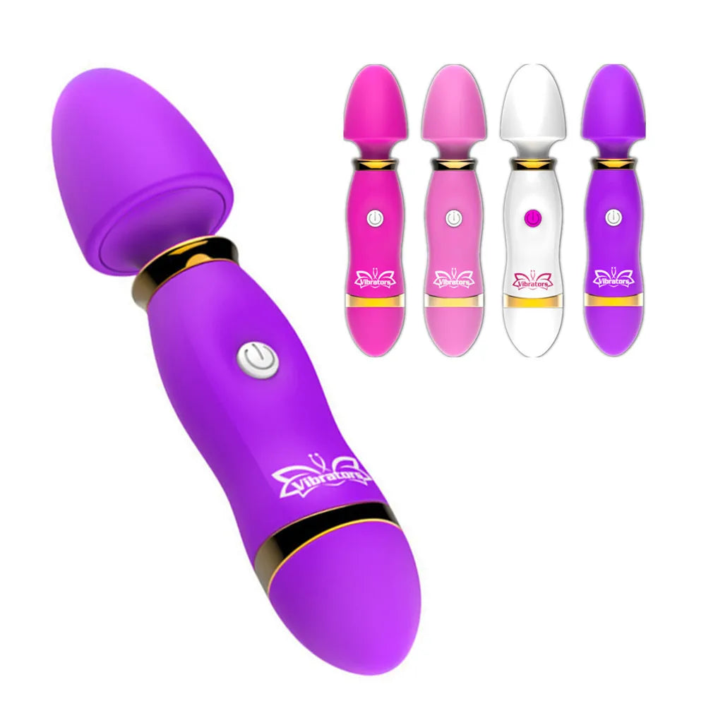 12 Speeds Vagina Vibrator AV Stick Rod Magic Wand Massager Female Masturbator G-Spot Sex Toys for Women Shop Clitoris Stimulator